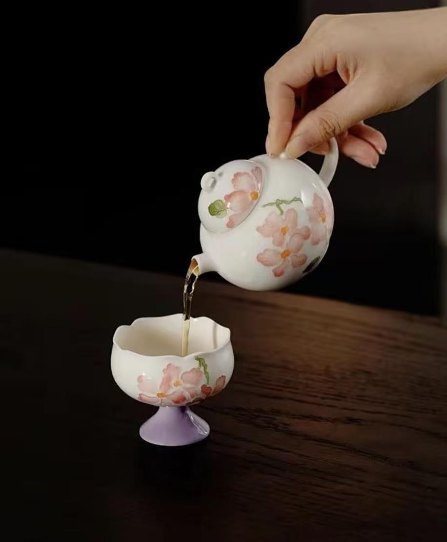 樱花限定茶具套装